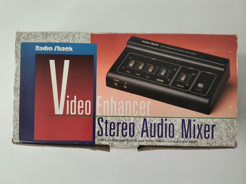 Vintage radio shack video - radio,