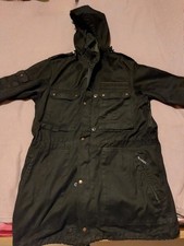 Black Heavy Weight Military Jacket