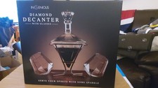Diamond Decantor And Glasses