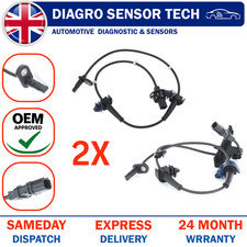 2x Front ABS Speed Sensor for