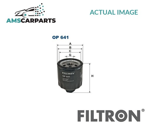 Engine oil filter - oil, op641