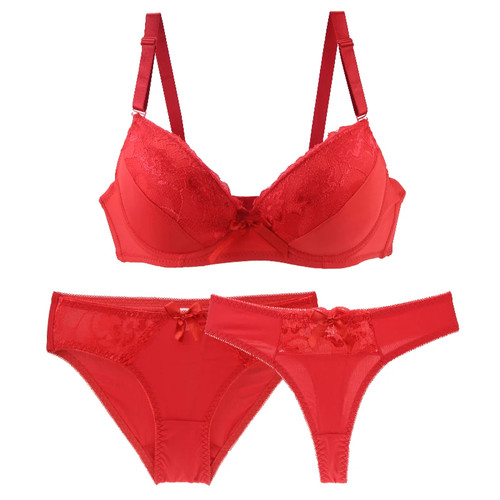 Push underwire lingerie set - push,