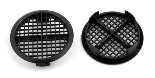 70mm timloc black plastic - x,
