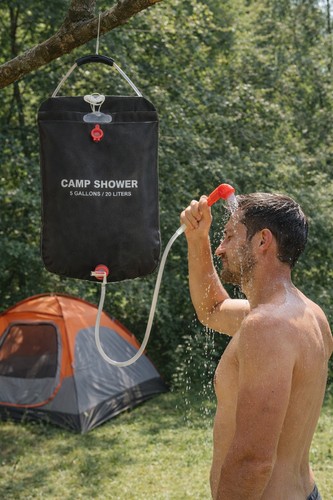 Solar camping shower 20l - solar,