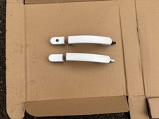 Ford Fiesta Mk6 ST150 2004-2009 Frozen white door handles. 