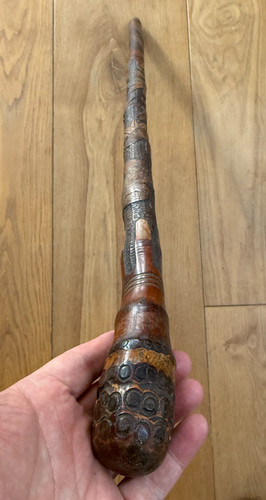 Antique meiji japanese bamboo - japanese,