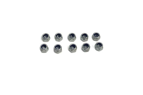 Lock nuts zinc - nuts, 10pcs