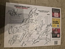 17 Signed On A Lincoln City V