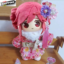 Kasane Teto 20Cm Cotton Dolls Kawaii Vtuber Dress-Up Plush Puppets Toys