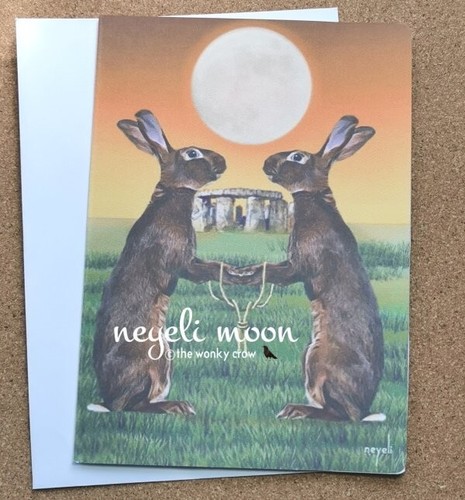 Pagan handfasting hares - pagan,