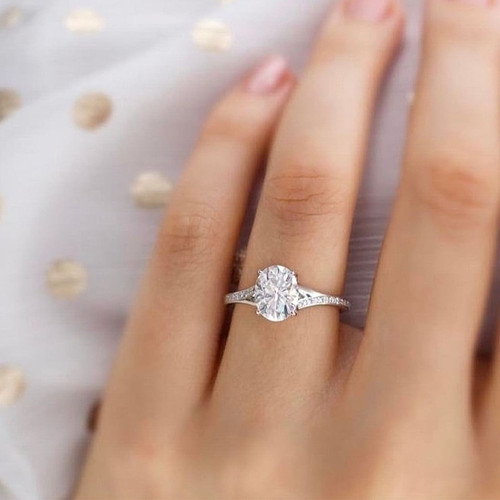 50ct oval cut diamond - 2.50ct,