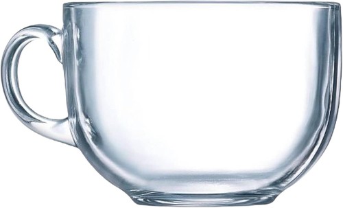 Large crystal clear glass - large,