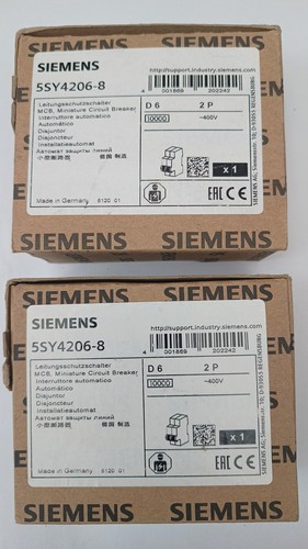 Siemens 5sy4206 mcb - x1, 5sy4206-8