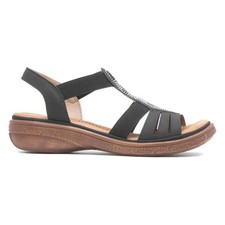 Softlites womens sandals black - womens,