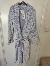 Women's M&S Blue Carved Animal