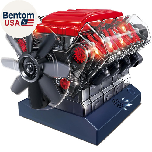 Combustion engine model - v8, kit