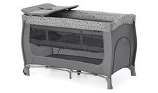 Hauck Nordic Travel Cot Grey
