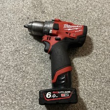 Milwaukee M12 FPD 12V FUEL Cordless  Combi Hammer Drill - body and 6Ah battery 