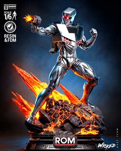 Rom spaceknight marvel fan - rom,