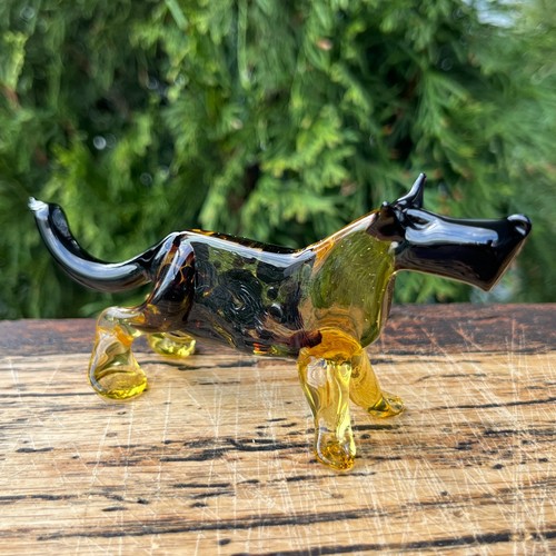 Glass german shepherd - german,