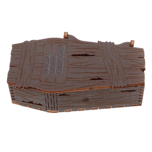 Coffin shape container wooden - shape,