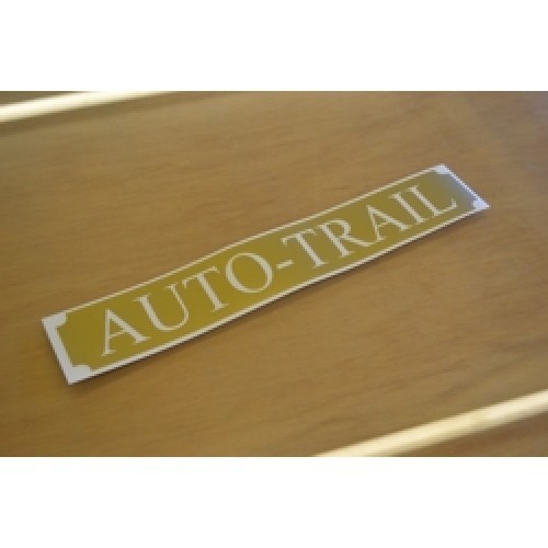 Autotrail classic name sticker - name,