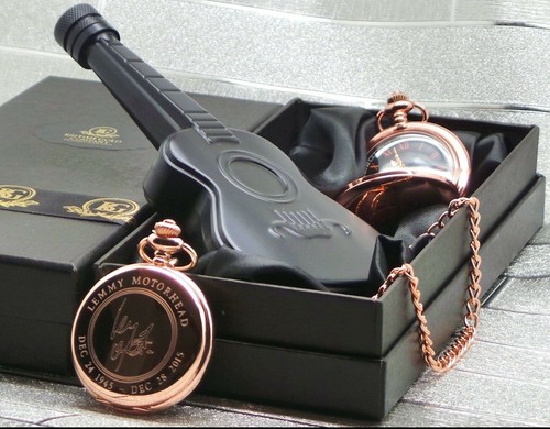 Lemmy signed pocket watch - signed,