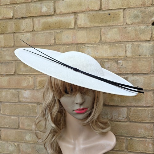 Ivory cream large - ivory, fascinator