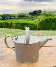 Vintage Brass Watering Can. Nice Heavy Quality, Water Tight. Holds 2 Litres.