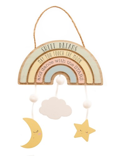 Rainbow hanging ornament - rainbow,