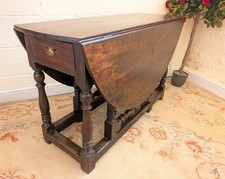 Solid Oak Georgian Drop Leaf