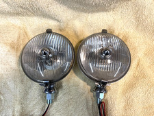 LUCAS SFT576 LAMPS PAIR REFURBISHED ASTON MARTIN ALVIS JAGUAR XK120 TRIUMPH MG T