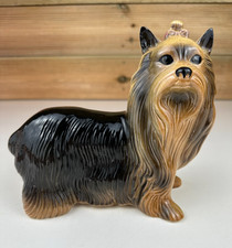 Coopercraft Yorkshire Terrier Ceramic Figurine Collectable Yorkie Dog Ornament