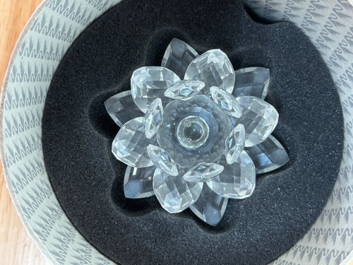 Swarovski crystal water lily - crystal-water,