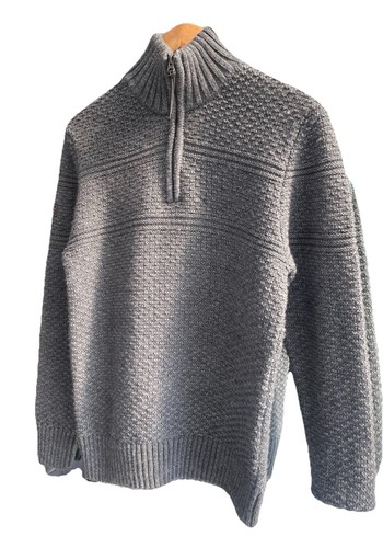 Superdry men grey cable - men's,