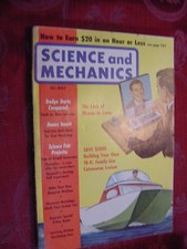 SCIENCE and MECHANICS May 1961 Future Phones Catamaran Cruiser Dodge Dart