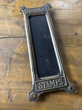 Vintage/Antique Postage Stamp Vending Machine Front