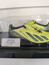 Newcastle United Match Worn Daryl Janmaat Boots In Case With COA