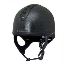 Champion Junior X-Air Nova Jockey Helmet - Black