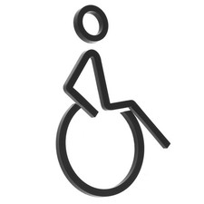  Wheelchair Sign Disabled