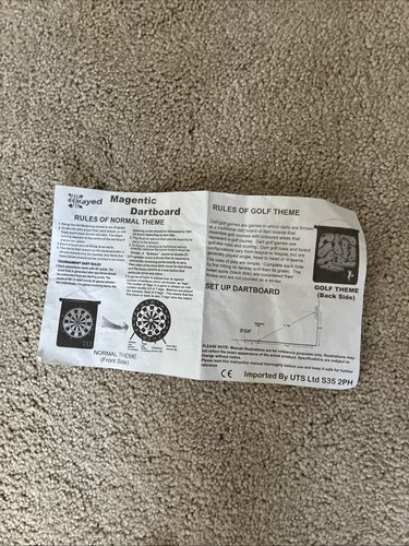 Magnetic dart board - magnetic,