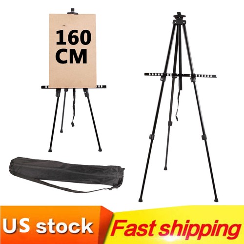 Adjustable folding easel stand - folding,