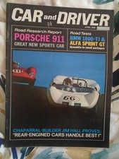 Car & Driver Apr 1965 Porsche