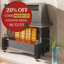 Flavel Regent Gas Fire Black