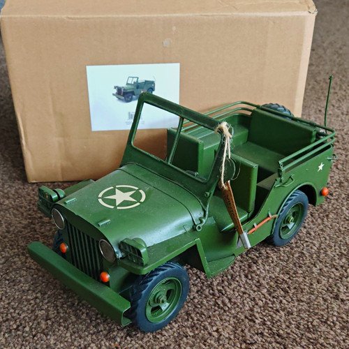 Military series jeep - military, diecast