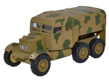 SCAMMELL PIONEER TRUCK - ARTILLERY TRACTOR LUFTWAFFE CRETE 1943 -  1:76 OXFORD