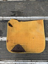 Mustard Yellow Lemieux Dressage Saddle Pad *Discontinued Colour*