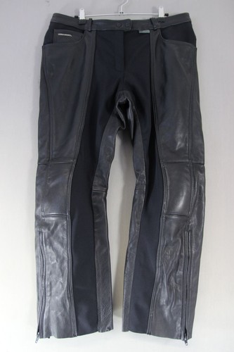 Richa black leather ladies - black,
