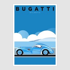 Bugatti atlantic greetings - bugatti,
