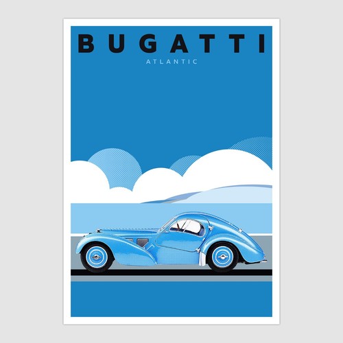 Bugatti atlantic greetings - atlantic,